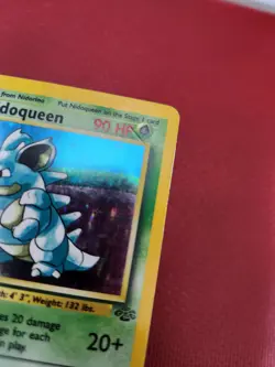 Pokemon TCG Nidoqueen Jungle 7/64 Holo Unlimited Holo Rare - Image 4