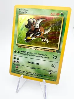 Pokemon TCG Pinsir Jungle 9/64 Holo Unlimited Holo Rare HP/MP - Image 1