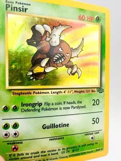 Pokemon TCG Pinsir Jungle 9/64 Holo Unlimited Holo Rare HP/MP - Image 3