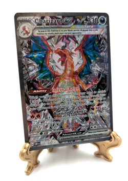Pokemon TCG 2023 Charizard EX 223/197 Sir Scarlet & Violet—Obsidian Flames - Image 1