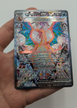 Pokemon TCG 2023 Charizard EX 223/197 Sir Scarlet & Violet—Obsidian Flames - Image 2