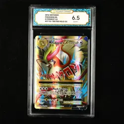 TQG 6.5 EX-MT+ 2016 Pokemon ENG M Pidgeot ex #XY-EV 105/108 Holo EX - Image 1