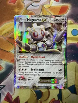 Pokemon Magearna EX XY175 Holo Ultra Rare Black Star Promo Near Mint - Image 1