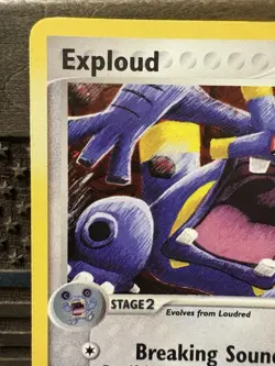 Exploud 6/101 Holo EX Hidden Legends Tomokazu Komiya Art 2004 LP - Image 2