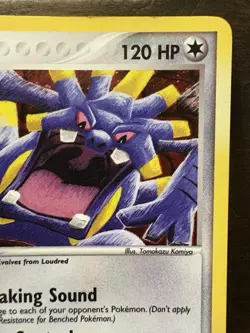 Exploud 6/101 Holo EX Hidden Legends Tomokazu Komiya Art 2004 LP - Image 4