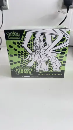 Pokemon TCG: Mega Evolution-Perfect Order Pokemon Center Elite Trainer Box - Image 1