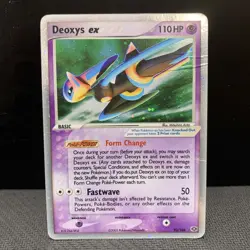 Pokemon Tcg Deoxys Ex (Speed Form) 93/106 ENG - Image 1