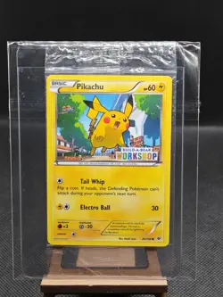 Pokemon TCG Pikachu Build-A-Bear Workshop Promo 20/108 Stamped Promo SEALED - Image 5