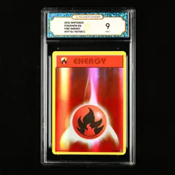 TQG 9 MINT 2016 Pokemon ENG Fire Energy #XY-EV 92/108 C - Image 1