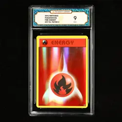 TQG 9 MINT 2016 Pokemon ENG Fire Energy #XY-EV 92/108 C - Image 2