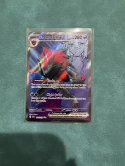 Pokemon Ns Zoroak Full Art Ultra Rare 175/159 Journey Together NM - Image 1