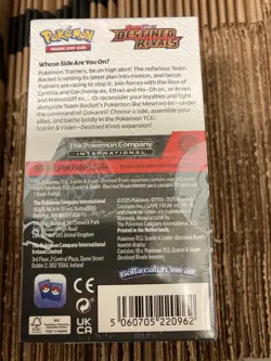 Pokemon Destined Rivals Half Booster Box (18 Packs) *Factory Sealed* New - Image 2