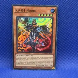 Konami Yu-Gi-Oh! K9-04 Noroi DOOD-EN025 Ultra Rare Holo 1st Edition - Image 1