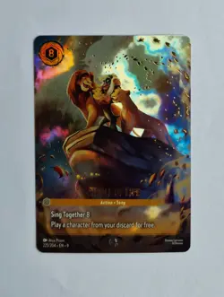 Disney Lorcana Fabled Circle Of Life ( Enchanted ) - 225/204 ✨ - Image 1