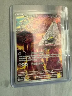 Pokemon Drowzee 210/198 Illustration Rare Holo Basic Psychic 70 HP 30 Card - Image 1