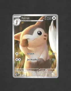 Furret 168/159 - Journey Together Illustration Rare Pokemon Card TCG NM - Image 1