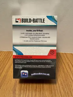 Pokemon Trading Card Game: Scarlet and Violet Paradox Rift Build and Battle Box 820650854217 - Image 2