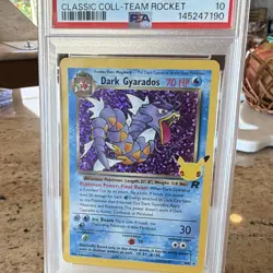 Pokemon Dark Gyarados 8/82 PSA 10 Celebrations Classic Collection Holo Card - Image 3