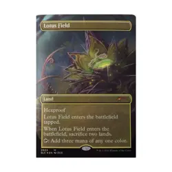 WotC Secret Lair: 30th Anniversary Countdown Lotus Field (Borderless) (R) NM - Image 1