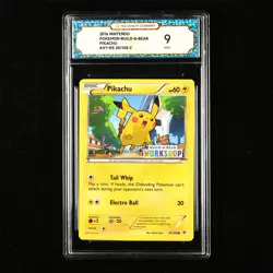 TQG 9 MINT 2016 Pokemon ENG Pikachu #XY-RS 20/108 C - Image 1