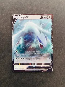 Carte Pokemon Lugia V 138/195 Epee Bouclier EB12 Tempete Argentee NEUF - Image 1