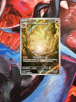 Pokemon Ninetales 199/197 Obsidian Flames Illustration Rare Near Mint - Image 1