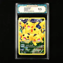 TQG 9.5 MINT+ 2016 Pokemon ENG Pikachu #XY-Ge RC29/RC32 UR - Image 1