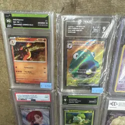 Lot of 12x POKEMON GRADED SLABS BULK LOT PSA CGC TAG DEGREE BCCG PIKACHU $255 - Image 2