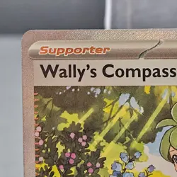 Pokemon Wally's Compassion 186/132 Me01: Mega Evolution Holo NM - Image 3