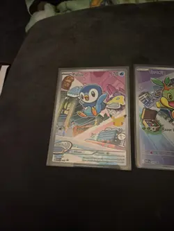 Pokemon First Partner Illustration Collection Promos TCG Chimchar Turtwig Piplup - Image 2