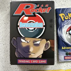 Pokemon TCG Team Rocket Devastation Theme Deck - 1999 WoTC - Near Complete - Image 2