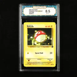 TQG 8.5 NM-MT+ 2000 Pokemon ENG Voltorb #69/82 C - Image 1