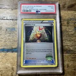 2012 POKEMON B&W PROMO 3RD PLACE-BATTLE ROAD Autumn #BW29 VICTORY CUP PSA 7 - Image 2