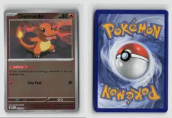 Charmander #011/094 Me02 Phantasmal Flames Common Reverse Holo Pokemon TCG NM - Image 3