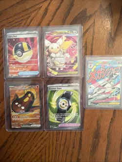 Pokemon TCG Ascended Heroes Full Art & Promo Lot Of 5! - Image 1