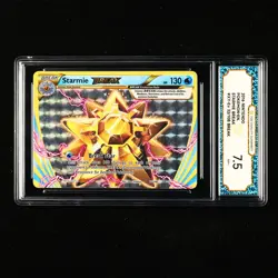 TQG 7.5 NM+ 2016 Pokemon ENG Starmie Break #XY-Ev 32/108 BREAK - Image 1