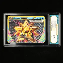TQG 7.5 NM+ 2016 Pokemon ENG Starmie Break #XY-Ev 32/108 BREAK - Image 2