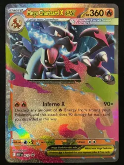 Pokemon TCG Mega Charizard X ex 029 Promo - Mega Evolutions Promo - Fresh ✅ - Image 1