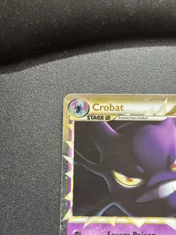 The Pokemon Company Crobat (Prime) Unleashed Ultra Rare Holo 84/95 2010 - Image 2