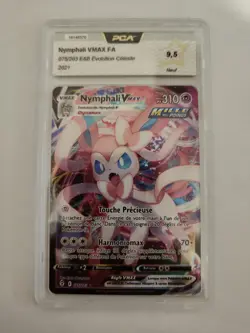 Carte Pokemon - Nymphali VMAX 075/203 - Evolution Celeste EB07 PCA9.5 - Image 1