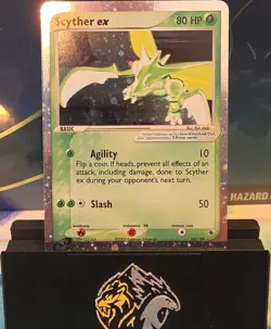 Pokemon Scyther ex Ultra Rare Holo 102/109 EX Ruby & Sapphire 2003 80 HP - Image 1