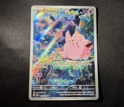 Pokemon TCG Clefairy 094/088 Illustration Rare Perfect Order English - Image 3