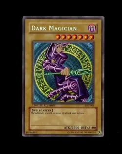 Yu-Gi-Oh! DARK MAGICIAN LIMITED EDITION SECRET RARE HOLO BPT-001! MP - Image 1