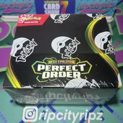 Pokemon Mega Evolution Perfect Order Booster Display Box NEW IN HAND 36 Packs - Image 1