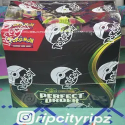 Pokemon Mega Evolution Perfect Order Booster Display Box NEW IN HAND 36 Packs - Image 2