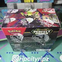 Pokemon Mega Evolution Perfect Order Booster Display Box NEW IN HAND 36 Packs - Image 5