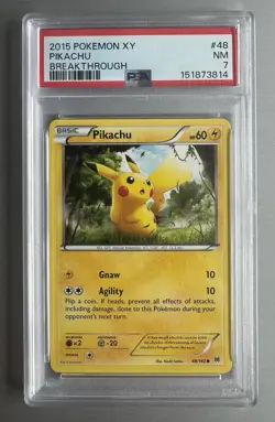 2015 Pokemon XY Pikachu Breakthrough 48/162 - Image 1
