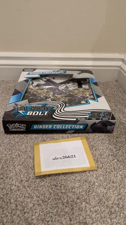 Pokemon TCG Scarlet & Violet Black Bolt Binder Collection - Factory Sealed - Image 5