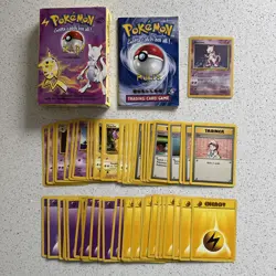 Pokemon TCG Zap! Theme Deck - 1999 WoTC - Near Complete - Image 1
