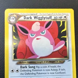 Pokemon Dark Wigglytuff 40/105 Neo Destiny 2000 Stage 1 60 HP Uncommon English - Image 2